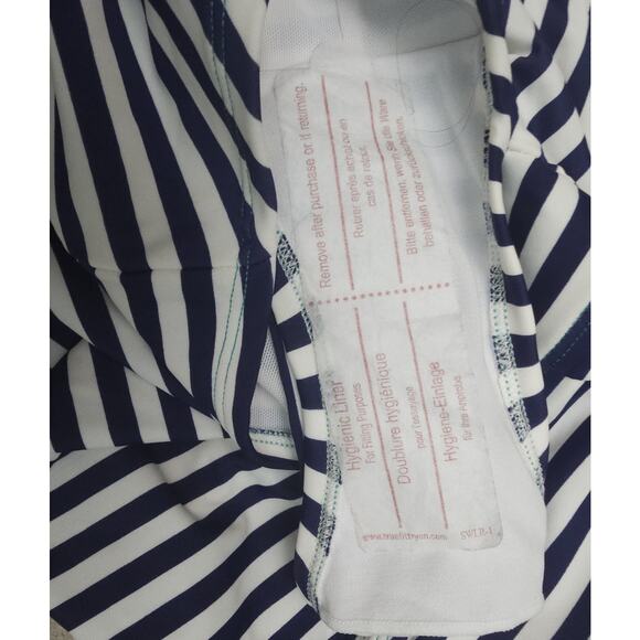 Boden Rhodes Stripe One Piece Hatler Swimsuit Size US 8 NOWT - Picture 6 of 6